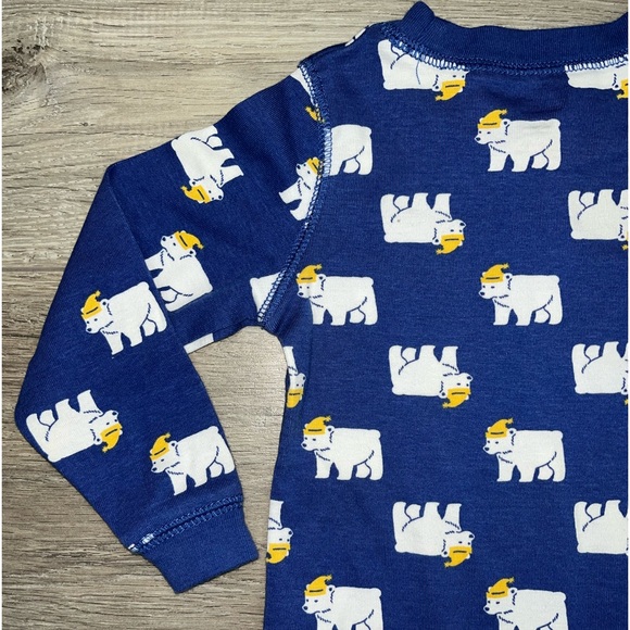 Carter’s Holiday Polar Bear Long Sleeve Bodysuit Onesie 24 Months - Picture 5 of 10